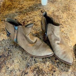 Dolce Vida suede booties